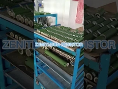 شکل گرد سیمان سرامیک قدرت مقاومت ترمز سیم سیم مقاومت زخم